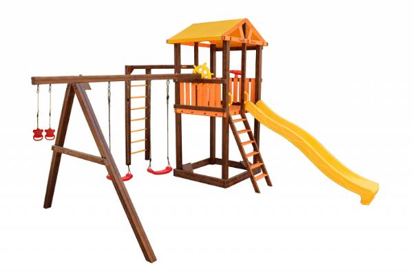 Деревянная детская игровая площадка «Pitigliano-6» Perfetto sport
