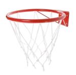 Кольцо баскетбольное с упором и сеткой
