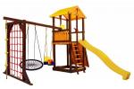 Деревянная детская игровая площадка «Pitigliano-11 Паутина» Perfetto sport