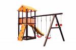 Деревянная детская игровая площадка «Pitigliano-4» Perfetto sport