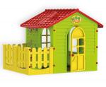 Детский игровой домик "Mochtoys с забором" 10839