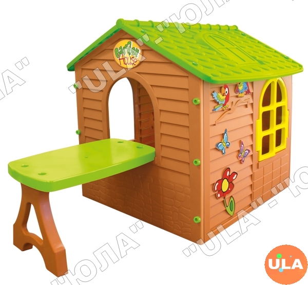 Детский игровой домик "Mochtoys со столом" 11045