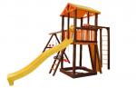 Деревянная детская игровая площадка «Pitigliano-7 Паутина» Perfetto sport