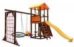 Деревянная детская игровая площадка «Bari-11 Паутина» Perfetto sport