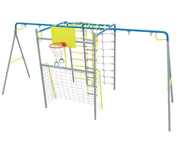 УДСК-12.2 "Физрук-К2" с двумя доп. секциями "Качели"  УДСК-12.2 "Физрук-К2" с двумя доп. секциями "Качели"
